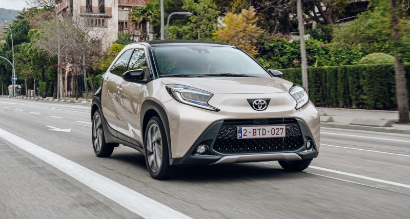Voici à quoi devrait ressembler la Toyota Aygo X restylée - Notre illustration de la future Toyota Aygo X restylée.